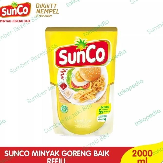 

TERBARU SUNCO MINYAK GORENG REFILL 2L !!!!!