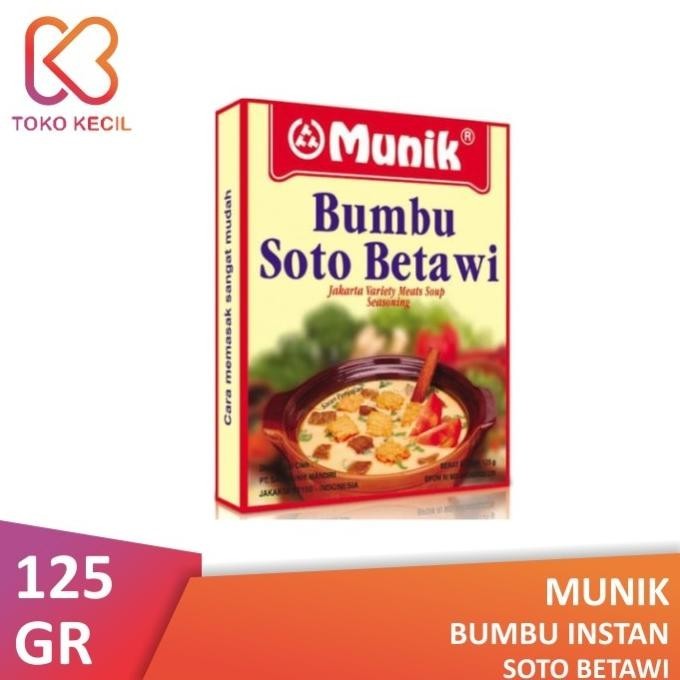 

TERBARU MUNIK BUMBU SOTO BETAWI 125GR !!!!!
