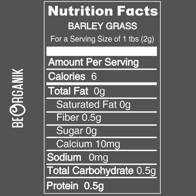 

READY STOCK BEORGANIK BARLEY GRASS POWDER / RUMPUT BARLEY BUBUK 50GR !!!!!