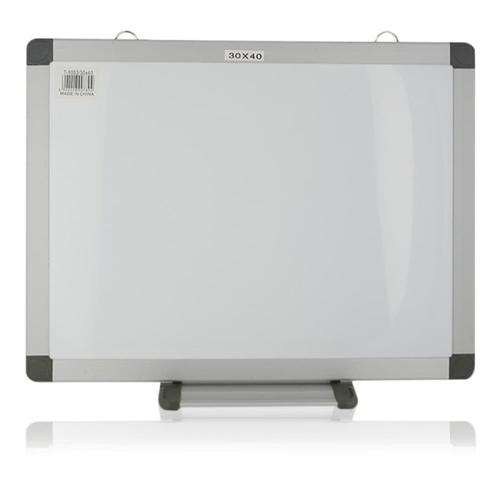 

Whiteboard ni Ukuran 30x40 dan 35x50/Papan Tulis ni Depan-Belakang
