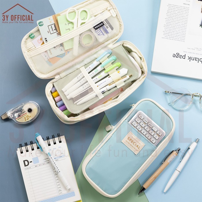 

3Y ANGOO COLLAPSIBLE PENCIL CASE KOTAK PENSIL AESTHETIC