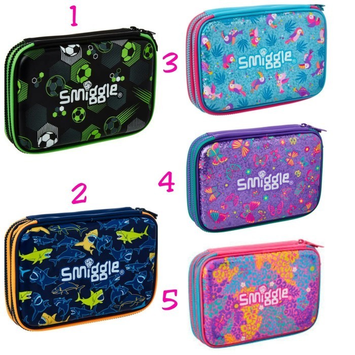

SMIGGLE TROPI COOL DOUBLE UP HARDTOP PENCIL CASE