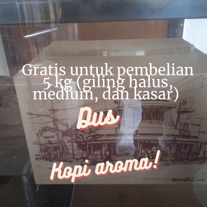

Kopi Aroma Bandung Toraja 250 Gram