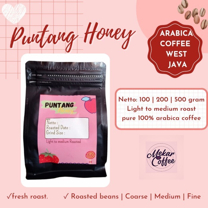 

Kopi Puntang Honey 200 Gram Kopi Arabika Gn Puntang