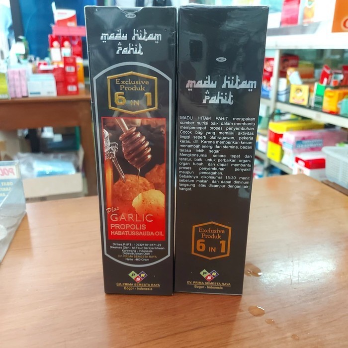 

Ready madu hitam pahit 6 in1 plus garlic madu hitam prima herbal asli