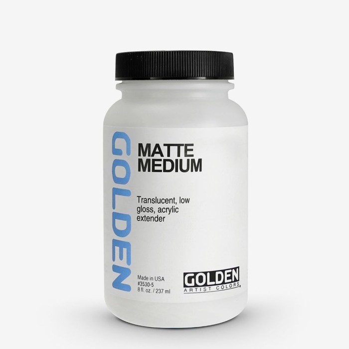 

GOLDEN MATTE MEDIUM 237ML // 8OZ