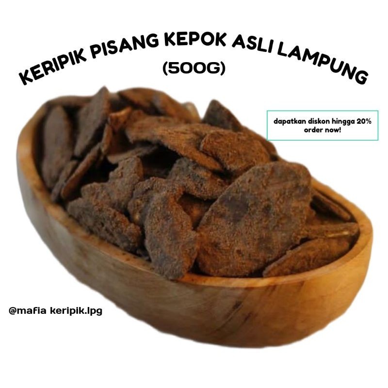 

KERIPIK PISANG COKLAT ASLI LAMPUNG (500G)