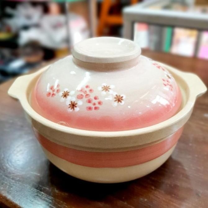 Mangkok Sapo Casserole Dalam Bahan Keramik Yoshikawa