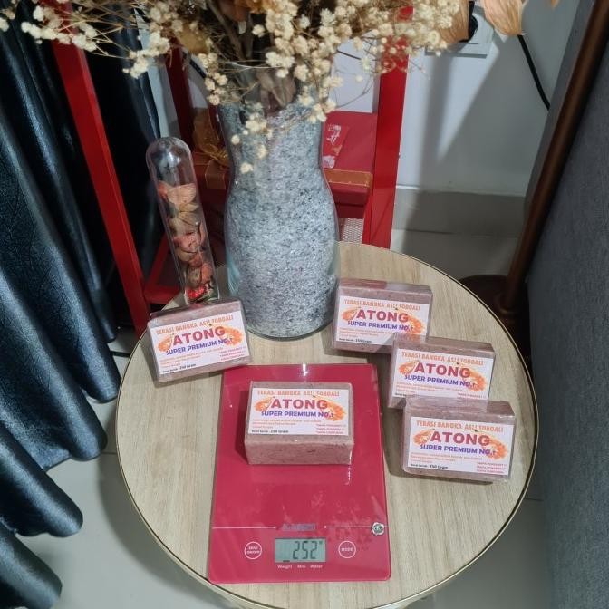 

BIG SALE TERASI BANGKA ATONG SUPER PREMIUM BELACAN BANGKA ASLI TOBOALI UK.250GR !!!!!