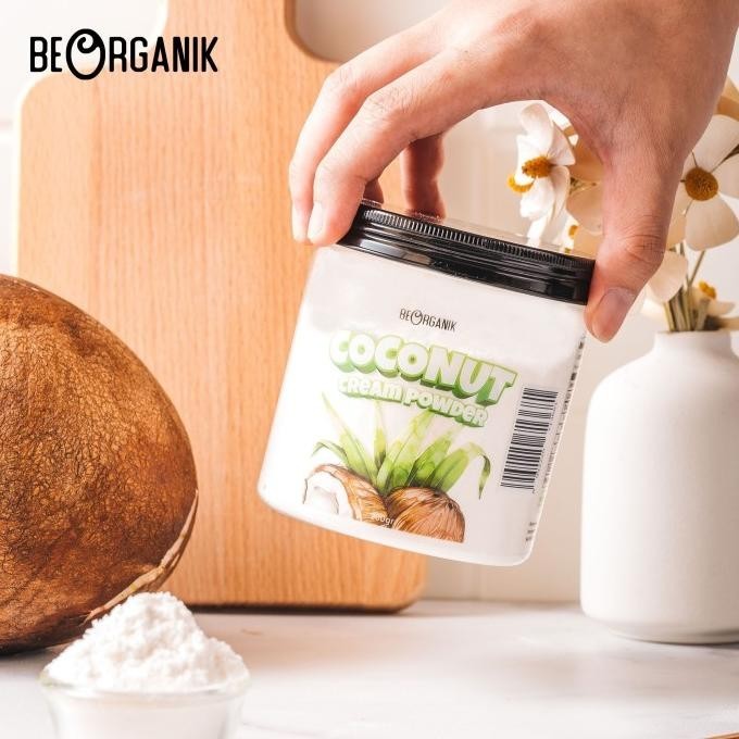 

BIG SALE BEORGANIK COCONUT CREAM POWDER / BUBUK SANTAN 250GR !!!!!