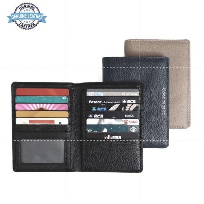 Dompet Kartu Besar Kulit Asli Pria Wanita P014