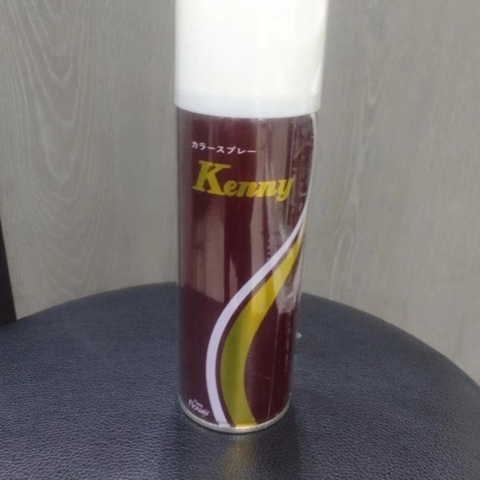 HAIR SPRAY KENNY WARNA HITAM&DARK BROWN MADE IN JAPAN 191ML