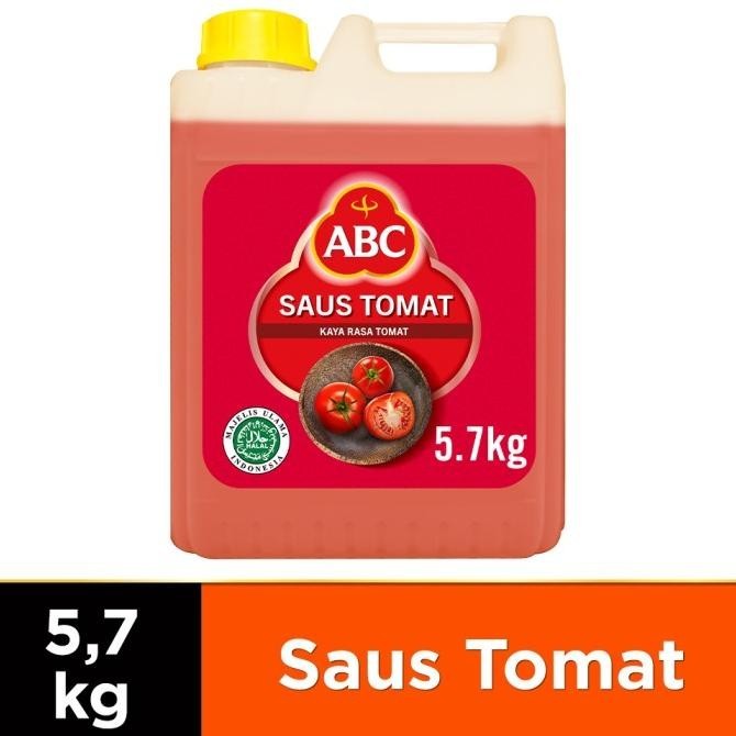 

READY STOCK ABC SAUS TOMAT JERIGEN 5.7 KG !!!!!