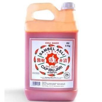 

NEW PRODUK SAMBEL ASLI CAP IBU JARI JEMPOL 5KG/JERIGEN !!!!!