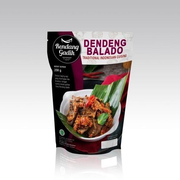 

ama Dendeng Daging Sapi Balado - Rendang Gadih