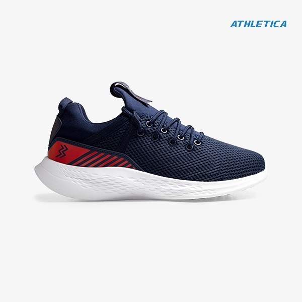 Athletica - ATH-4 Navy Red White  Sepatu Olahraga Pria Wanita