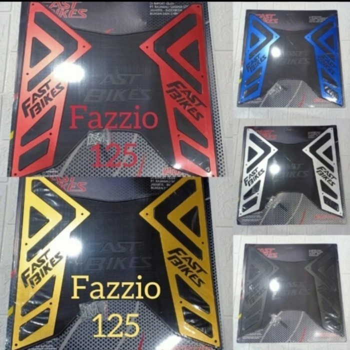 Plat Bordes Cnc Yamaha Fazzio125 Fastbikes- Silver