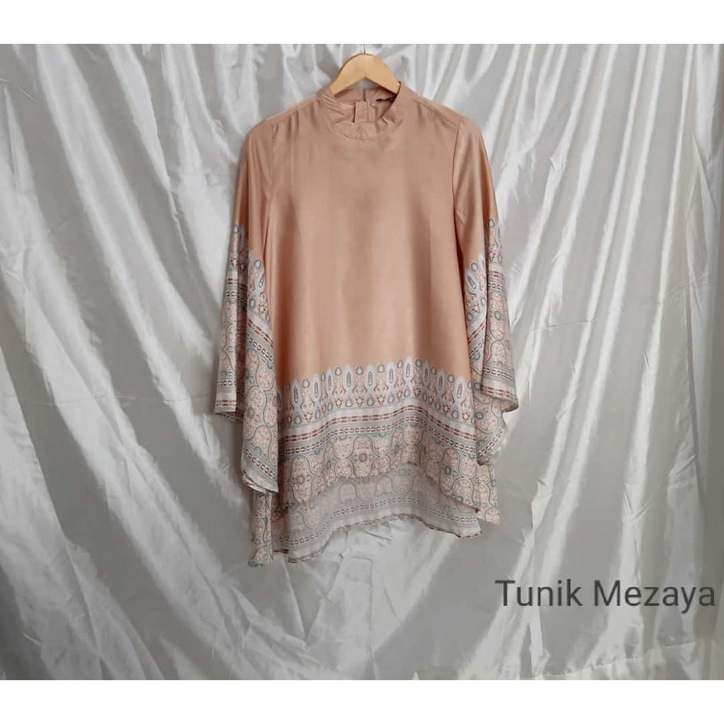 Elzatta Tunik Non Kaos Dewasa Motif / Kombinasi Tunik Mezaya