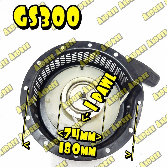 monggo] GS300 Recoil Starter - Tarikan Tali Kap Engkol Kubota GS-300 GS 300