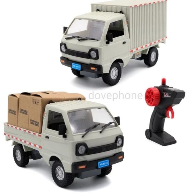 MAINAN MOBIL RC REMOTE KONTROL CARGO TRUK SUZUKI CARRY PICK UP BOX CAR