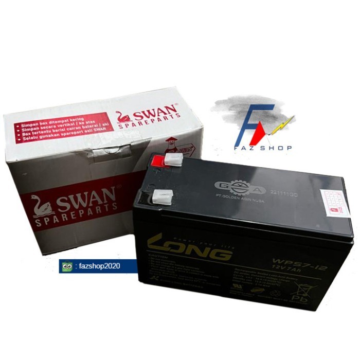 Baterai Aki Sprayer Swan / Accu Swan Original