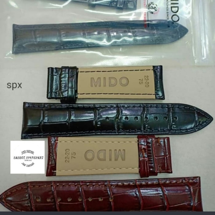 STRAP TALI KULIT JAM TANGAN MIDO TALI KULIT JAM MIDO TERMURAH