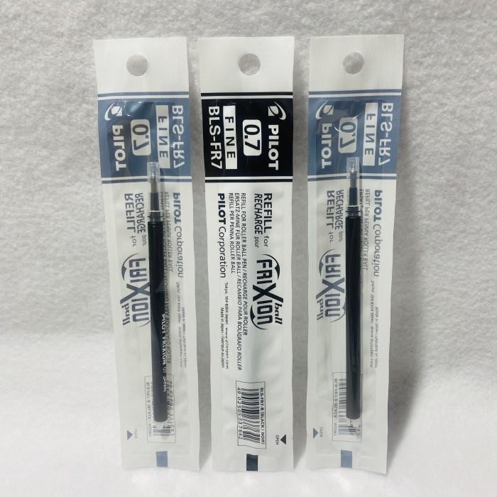 

REFILL PULPEN PILOT FRIXION BLS-FR7 0.7 MM HITAM / 1 BOX ISI 12 PCS Import