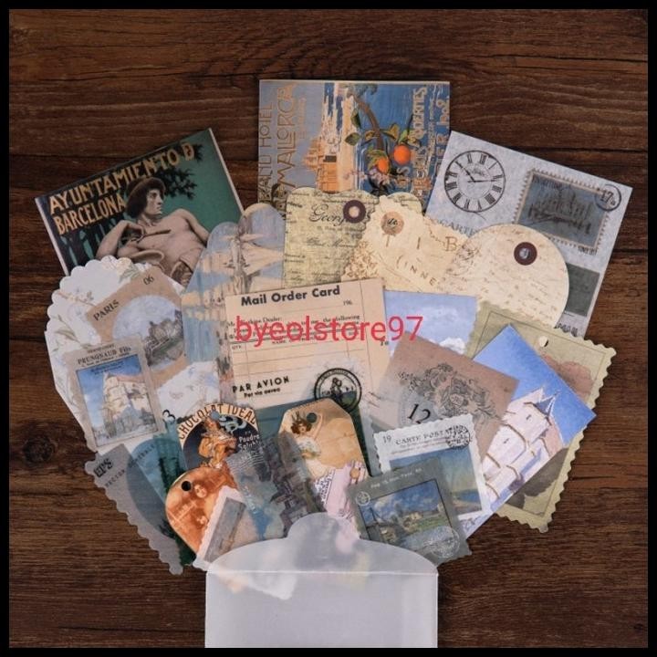 

TERMURAH 27PCS VINTAGE PAPER !!!!!!!
