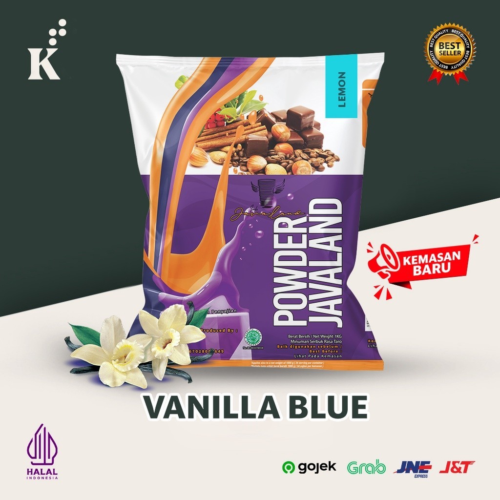 

Bubuk Numan Bubble Powder Drink Vanilla Blue Javaland 1Kg