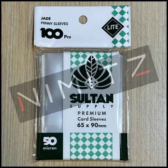 

TERBARU SULTAN 50MICRON JADE PENNY SLEEVE (PLASTIK TIPIS UNTUK KARTU STANDARD) !!!!