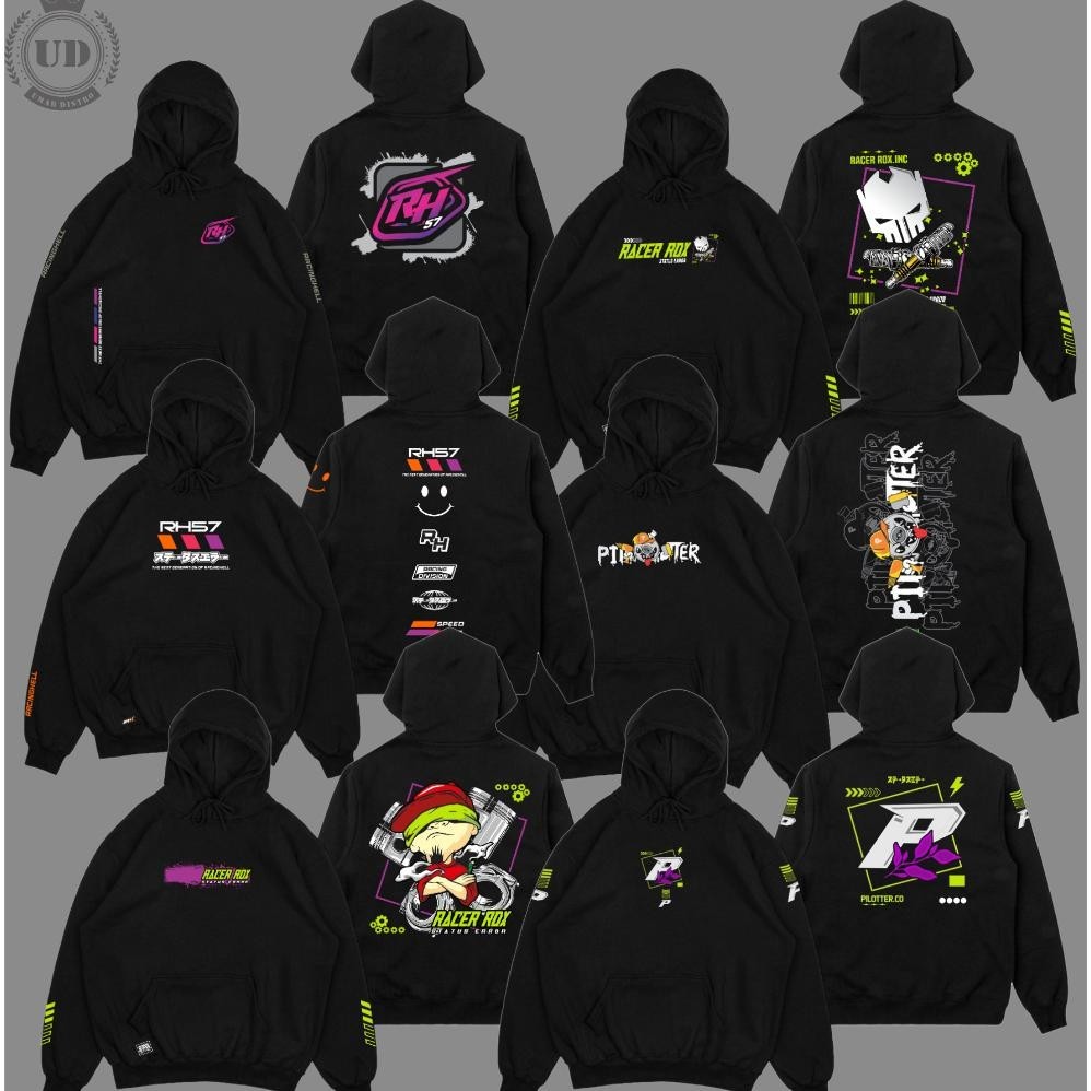 Diskon Hoodie Distro Racing Balap Pria Wanita Premium Hodie Premium Herex Racing Gl Honda Classic