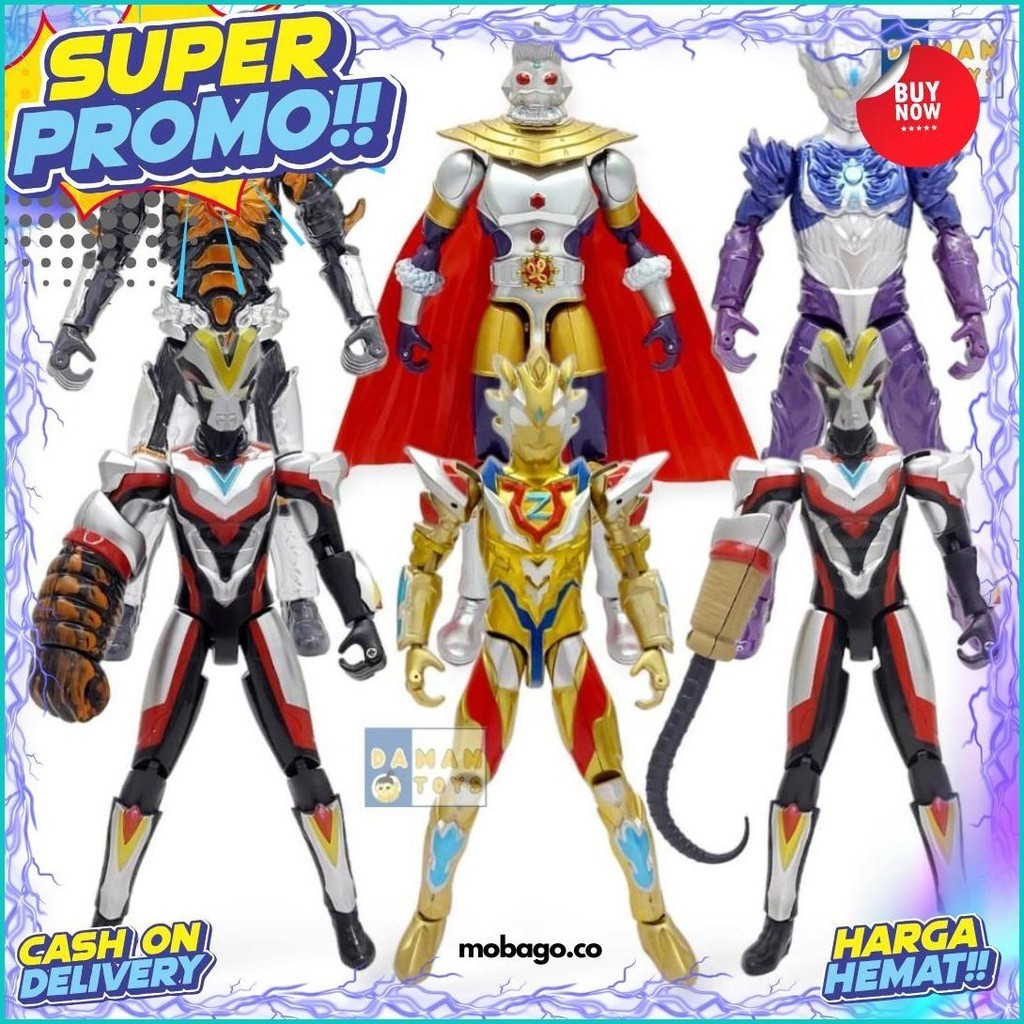 Ultraman Ginga S Victory Saga Shf Ultra Figure Jugglus Juggles Ultramen King [Promo][Gratis Ongkir]