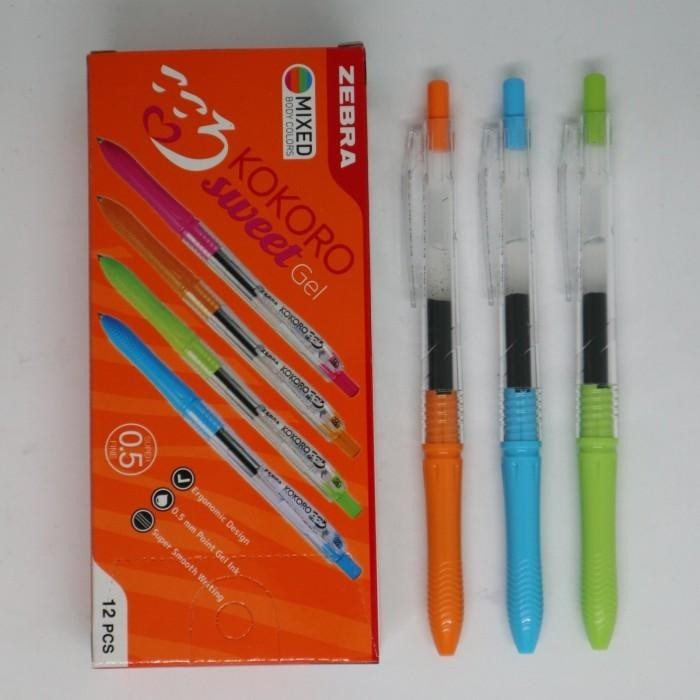 

Pen Gel Zebra Kokoro Sweet Import