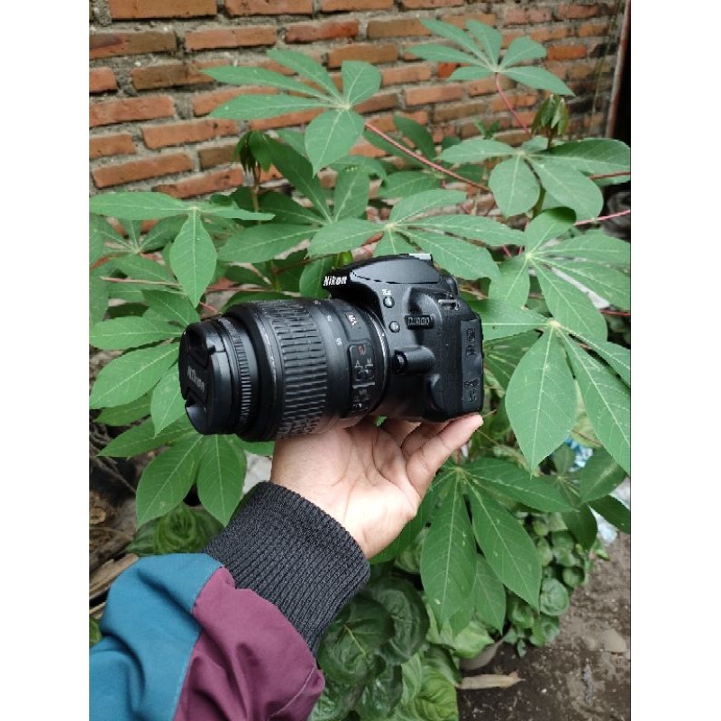 kamera Nikon D3100 kit no Vignet murah meriah