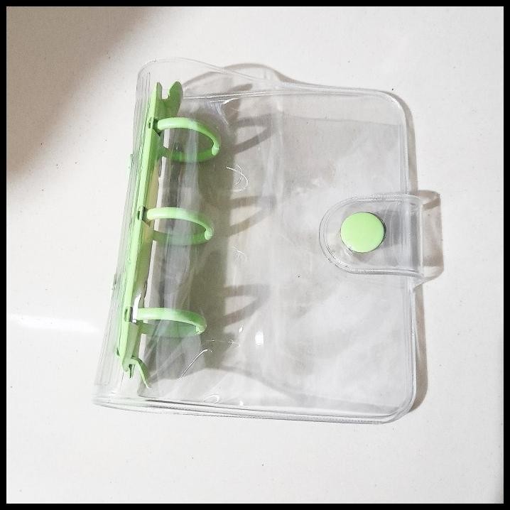 

GRATIS ONGKIR 3 RING MINI BINDER WARNA WARNI TRANSPARAN !!!!