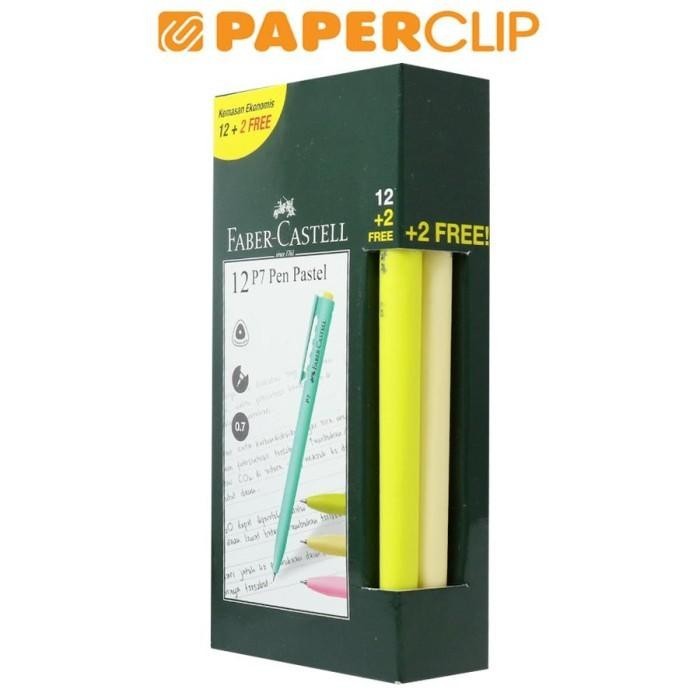 

BALLPOINT / PEN FABER CASTELL P7 PASTEL 44909912 ISI 12 Import