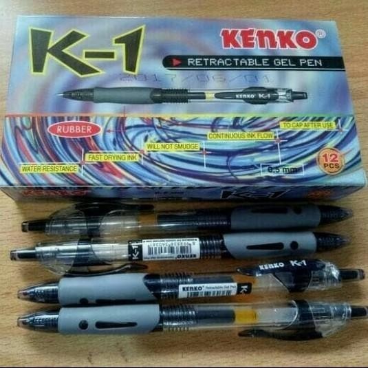 

pulpen kenko K-1 gel 0,7/pack Import