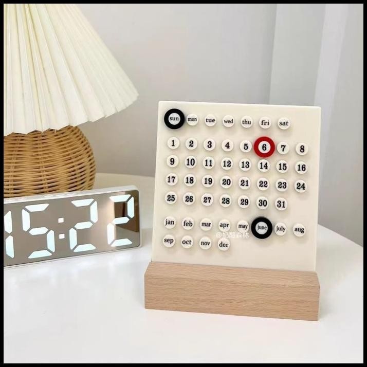 

BEST DEAL KALENDER MEJA ABADI PERMANENT CALENDAR DIY KALENDER !!!!