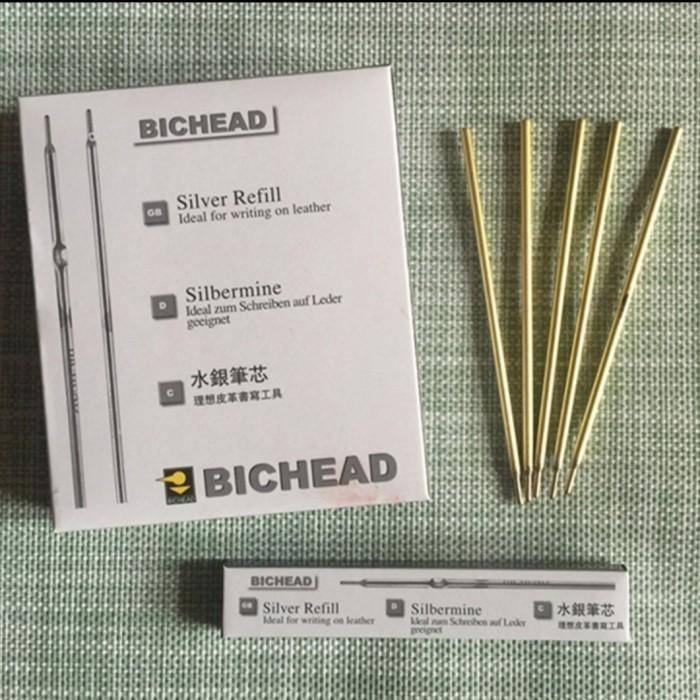 

Silver pen besi bighead100 @100pcs Import