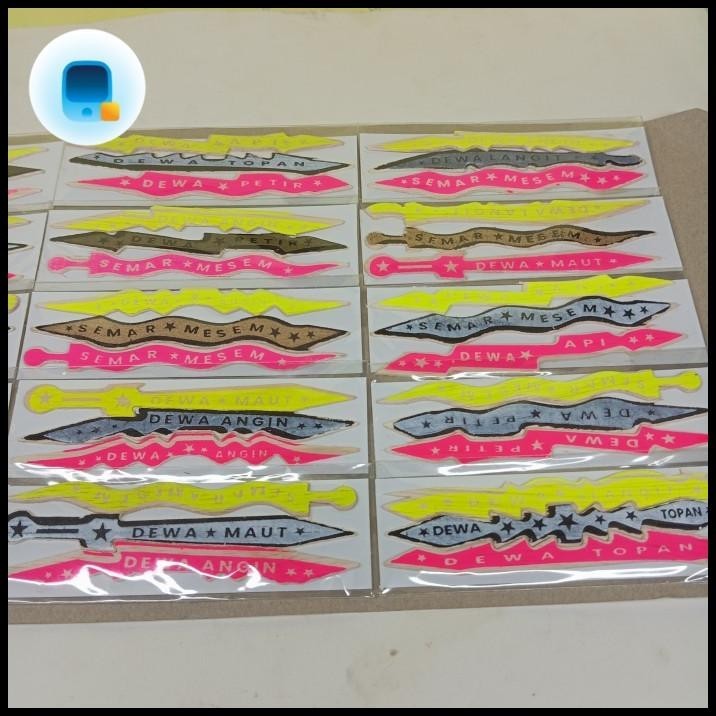 

DISKON STIK GEBRAK MOTIF PEDANG KERIS / STIK GEBRAK 1 LEMBAR ISI 15 SACHET !!!!!