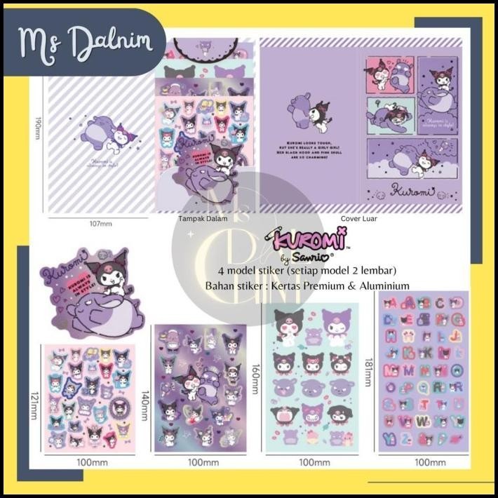 

GRATIS ONGKIR STIKER SANRIO SET 9 LEMBAR DECO STICKER AESTHETIC AMPLOP PACK - ST17 !!!!!