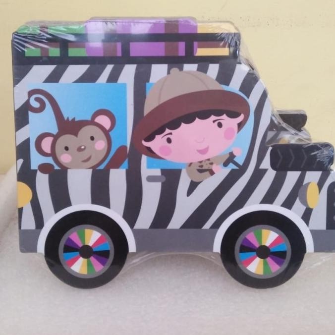Import Book Board Book Children Book Reader Book On Wheels - Jeep