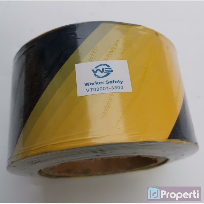 

Gosave Police Line 300m 3inch Garis Polisi Kuning Hitam Barricade Tape