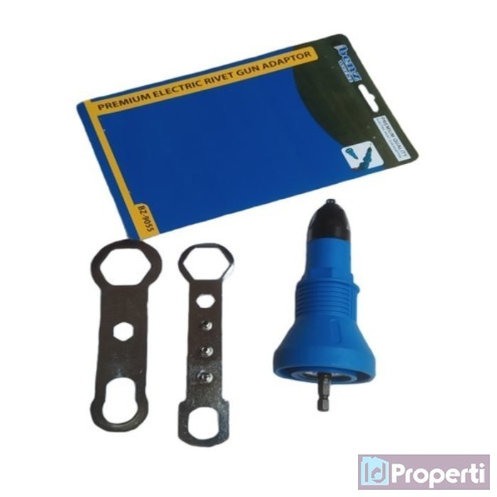 Benz BZ9055 Electric Rivet Gun Adaptor Adapter Paku Keling Bor Baterai