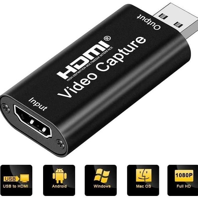 Video Capture Card HDMI to USB Full HD 1080p HDMI Video Capture USB