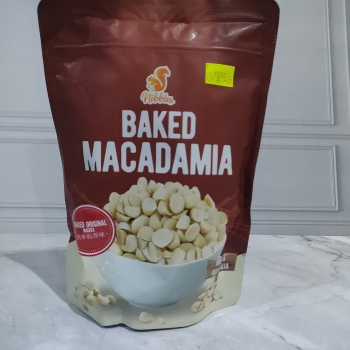 

baked Macadamia nibbles 250gram