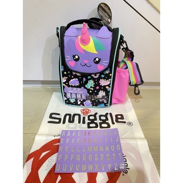 Smiggle Lunchbox Unicorn Gold Tas Bekal Makan Anak Pink Original Asli
