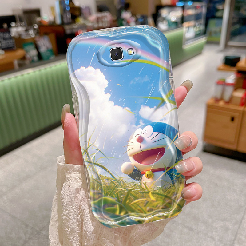 Casing Hp Untuk Samsung Galaxy J7 Prime J2 Prime J7 Prime 2 Case Casing Kesing Tiandi pola Doraemon 