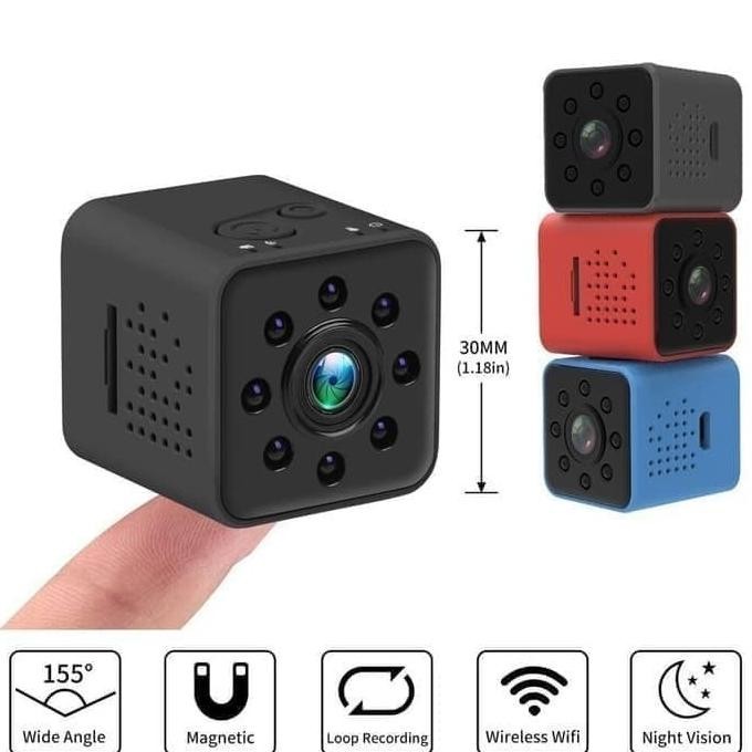 Kamera Mini Wifi SQ23 Waterproof Full HD 1080P Super Wide Angle Lens