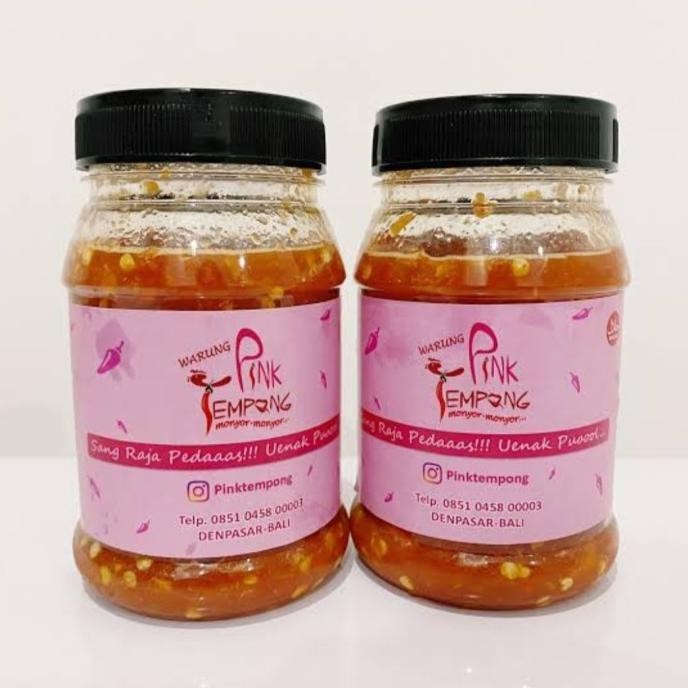 

sambal tempong pink fresh PM